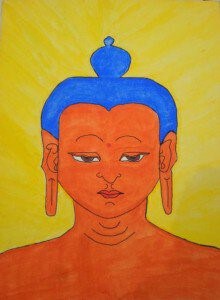 Mon 1er Tangka à 10 ans... Il a un air enfantin d'ailleurs...