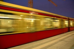 méditer debout dans le train